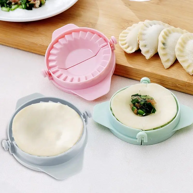 

Dumpling Making Mold Plastic Tool Universal Home Dough Dumpling Set With Active Axis Lazy Must-Ravioli Pastry Maker Accessories