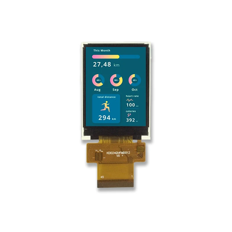 2 4-дюймовый 240x320 ST7789V 8/9/16/18 бит MCU 16/18 RGB 3/4 SPI интерфейс IPS ЖК-модуль