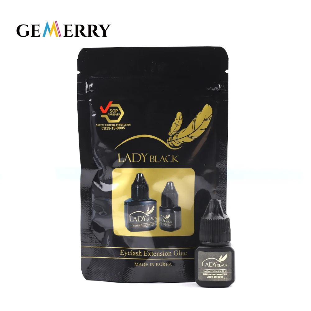 

Клей для наращивания ресниц, быстросохнущий, с низким раздражением, 5 мл