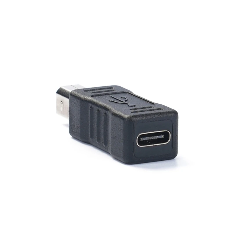 Переходник USB C Mini5P на B для подключения принтеров сканеров и электропианино к