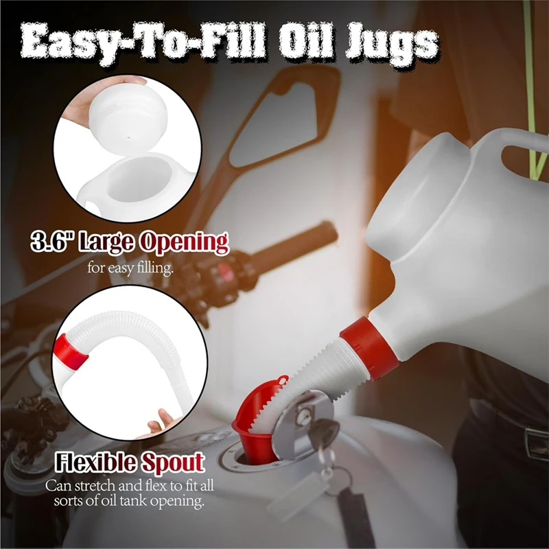 2 упаковки контейнер для масла 5 кварт автомобильный диспенсер баночка с крышкой