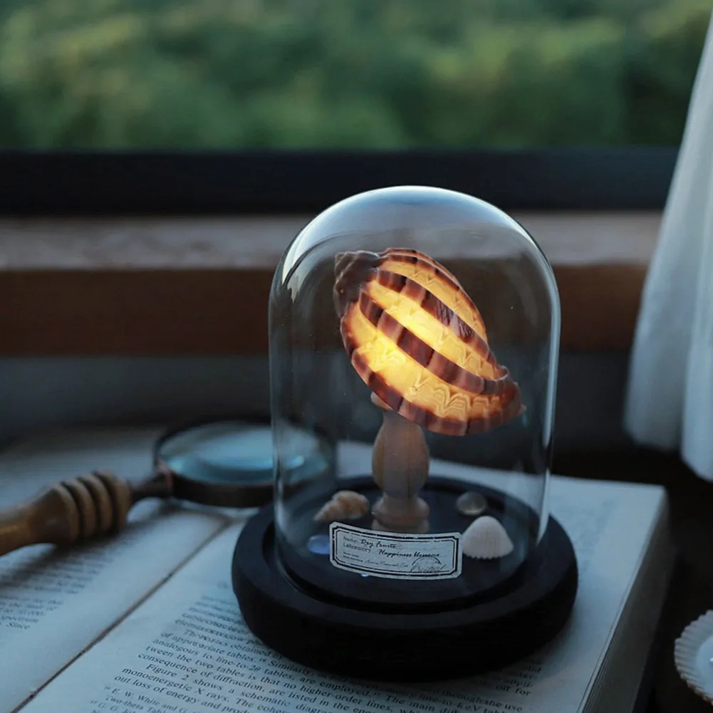 Ночник для детей сделай сам ночник Морской еж уютные огни декор винтажная