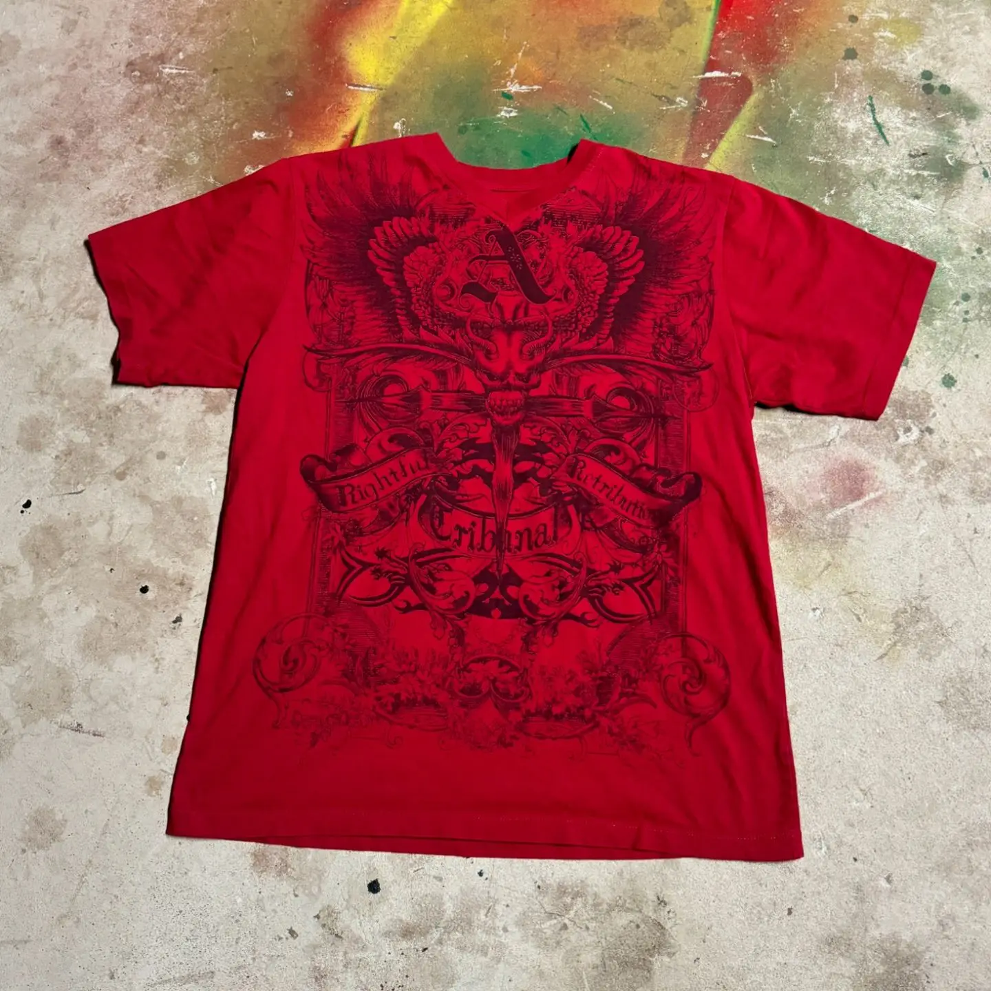 Хип-хоп панк-рок надпись графическая уличная одежда футболка Tapout топы Y2K большого