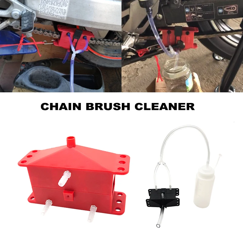 Новинка 2023 очиститель щетки для цепи пластиковая щетка велосипеда мото