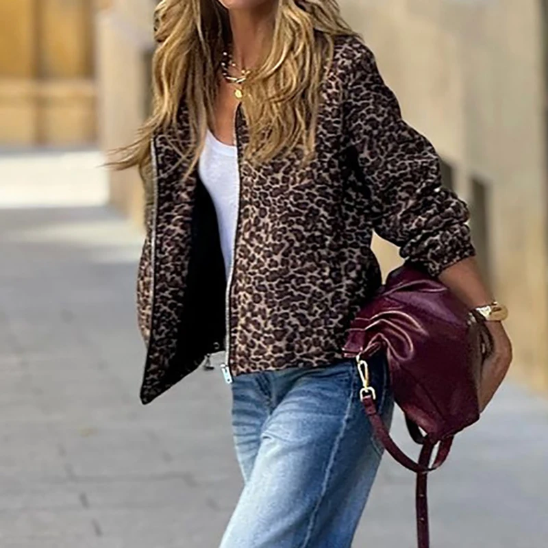 Осенние женские повседневные свободные шорты с длинными рукавами куртки зимние