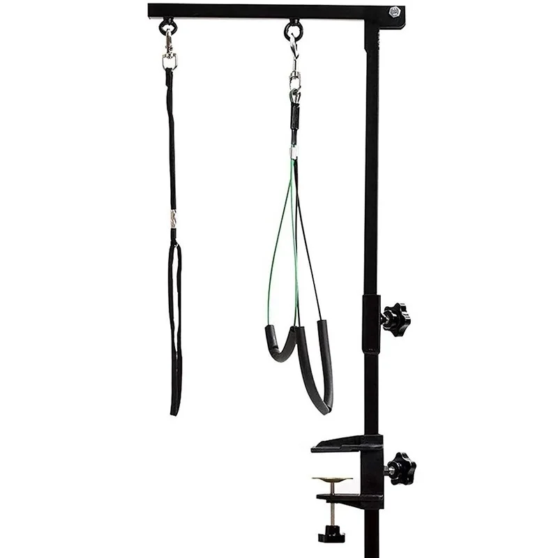 

Hot Sale Height Adjustable Foldable Pet Grooming Arm Dog Grooming Loop Noose With Clamp