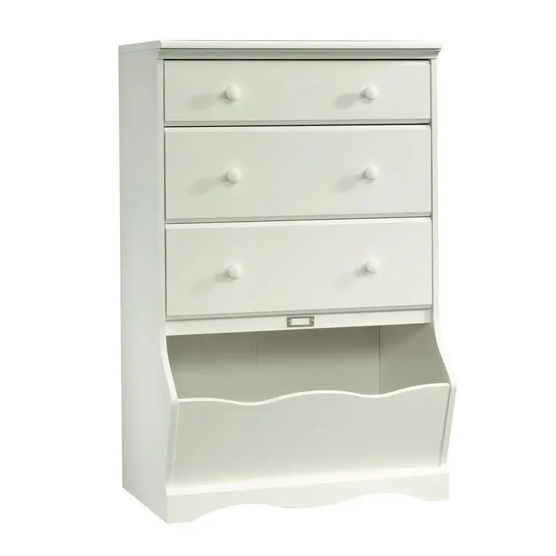

3-Drawer Dresser, Soft White