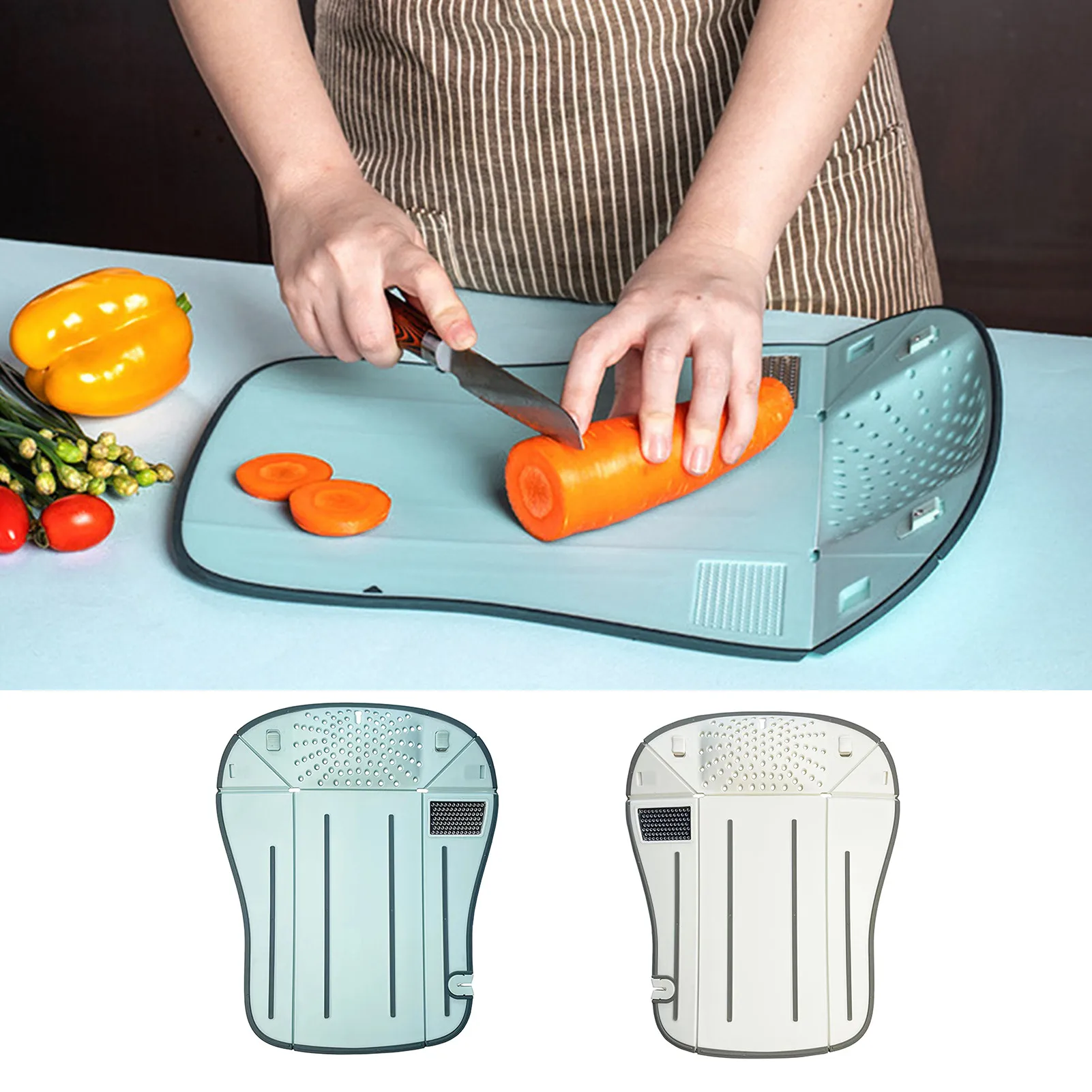 

4 в 1, складная разделочная доска