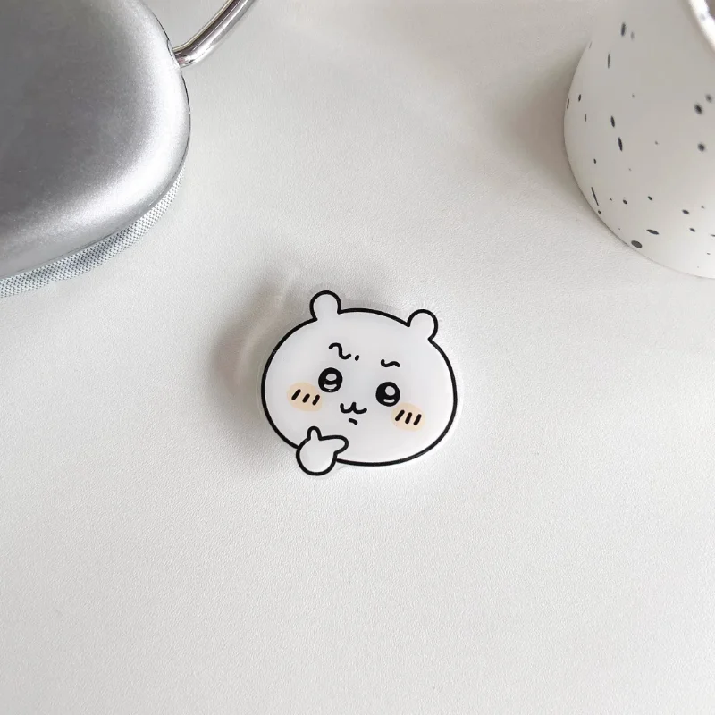 Мобильный держатель-кольцо Chiikawa Hachiware Usagi Kawaii в стиле аниме, складной, модный, милый, с клейкой основой (art.: 3920d9546cfec) - 3920d9546cfec