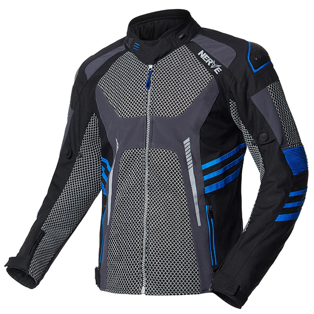 Байкерская куртка мужская четырехсезонная мотоциклетная для верховой езды