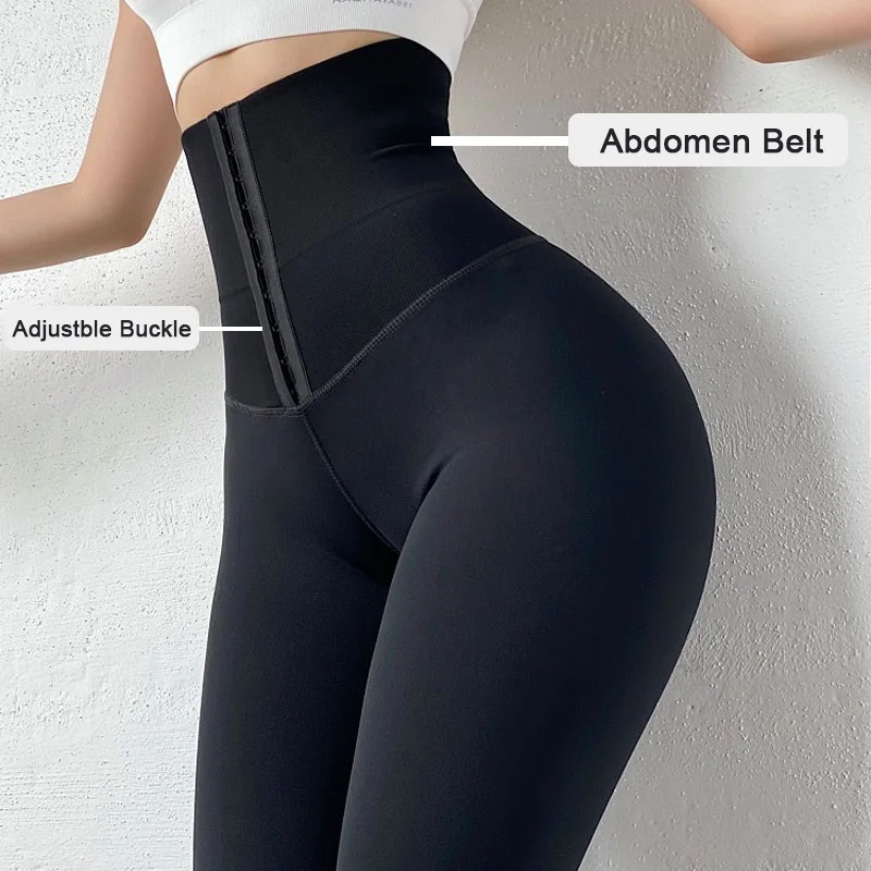 

Trimmer Fitness Leggings Trousers Panties Belly Waist Control High Tights Tummy Trainer Slimming Sports Women Shapewear Girdles
