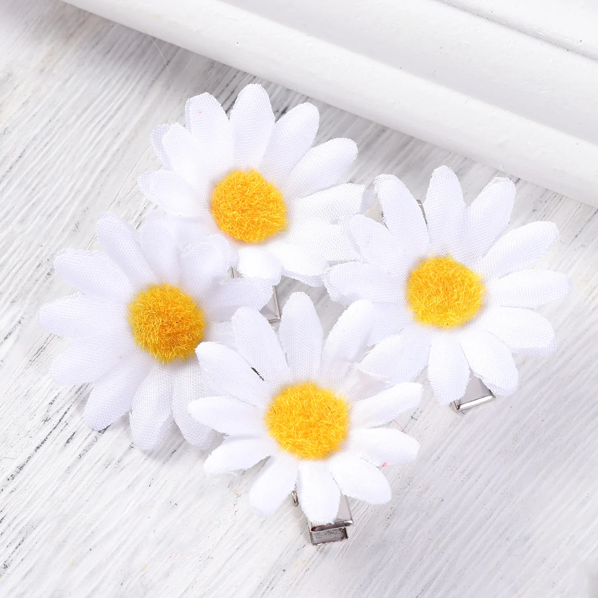 

10 Pcs Small Chrysanthemum Girl Bridesmaid Hair Accessories Daisy Sunflower Pins