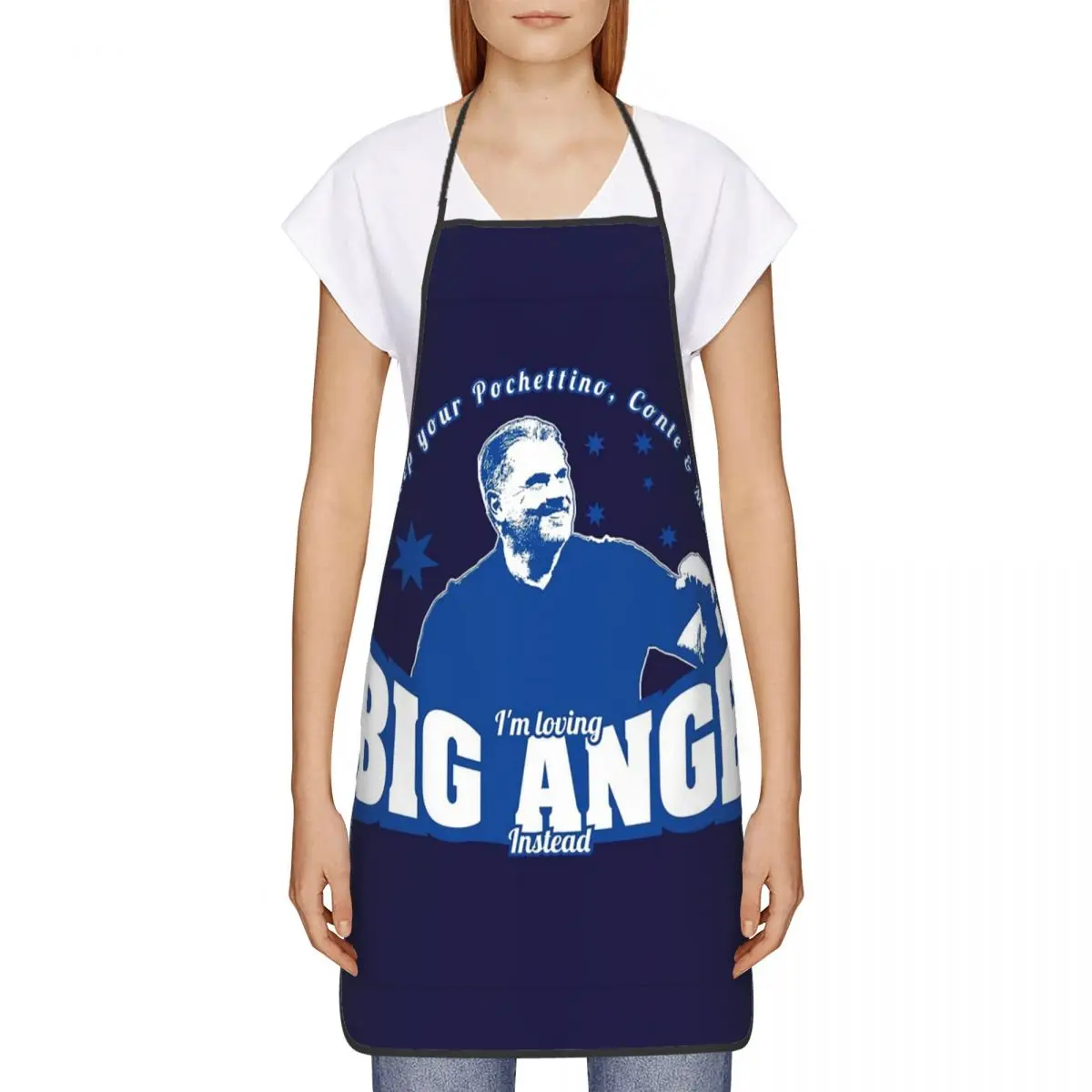 I'm Love большой Ange вместо Postecoglou фартук шеф-повара готовки кухни передник для