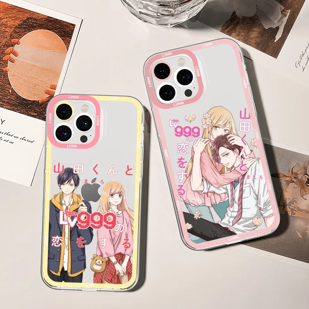 Чехол для телефона yamada at lv999 в стиле аниме, чехол для телефона, прозрачный чехол для iPhone 11, 12, Mini, 13, 14 Pro Max