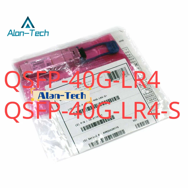 QSFP-40G-LR4/QSFP-40G-LR4-S сетей 40GBASE-LR4 QSFP + 1310nm 10km DOM LC фототрансивер