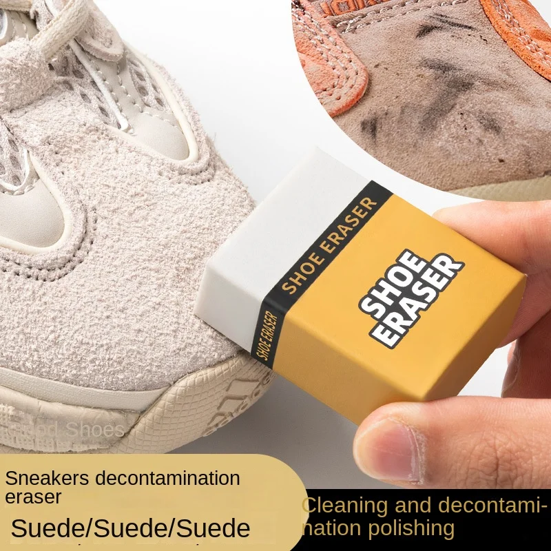 

Portable Shoes Cleaning Eraser Suede Sheepskin Matte Leather Fabric Care Shoes Care Leather Cleaner Rubber Block Shoe Brush