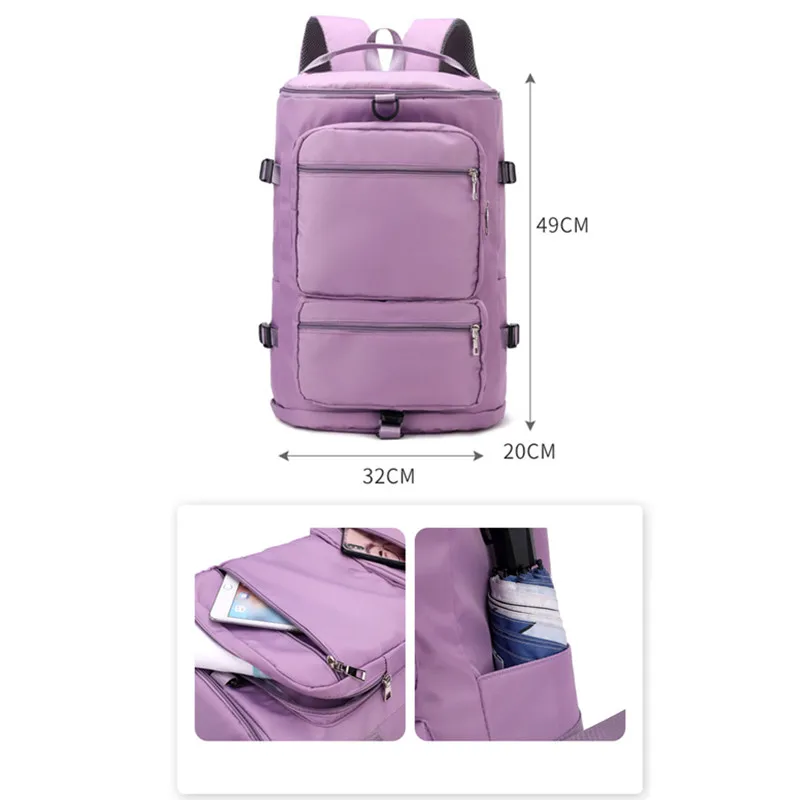 Backpack Swimming Wet Dry Training Fitness Shoes Gym Large Summer Beach Shoulder Bags For Towels Women Water Pool Accessories