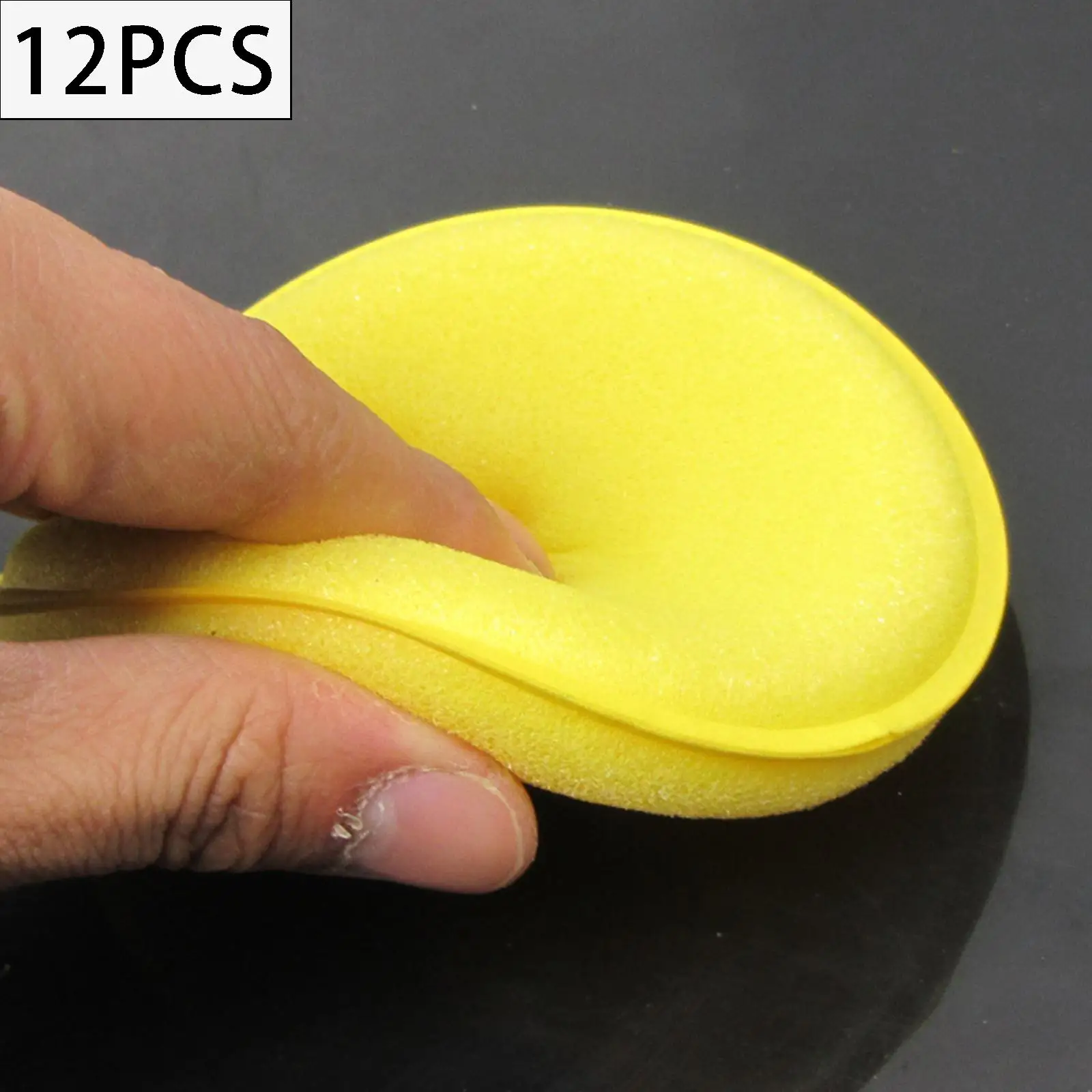 

12Pcs 4inch Foam Sponge Buffing Kits Cleaning Tools Fit for Yachts Polisher