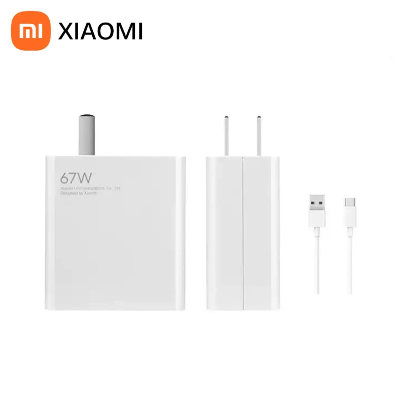 

Адаптер для быстрой зарядки Xiaomi Mi 67 Вт с кабелем Type-C