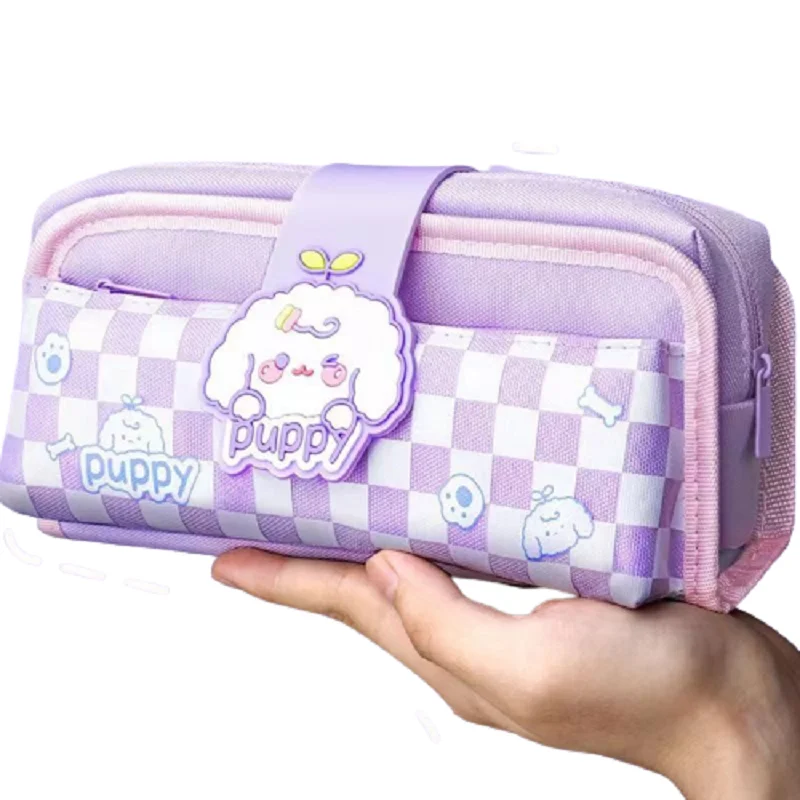 

Cute Pencil Case Kawaii Pen Bags Large Capacity Pouch Holder Box for Children Office Student Stationery Back to School Supplies