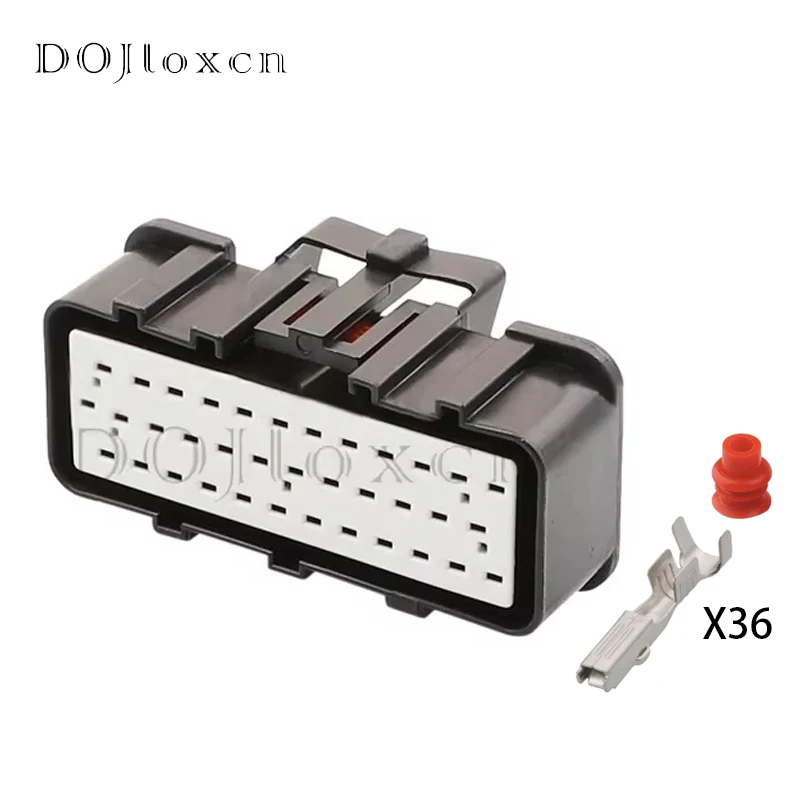 

1/5/10/20 комплектов TE/AMP 36-контактный разъем ЭБУ «папа-мама» Econoseal, разъем для электрической проводки, корпус 344108 -1 344111 -1 344112 -1 175104