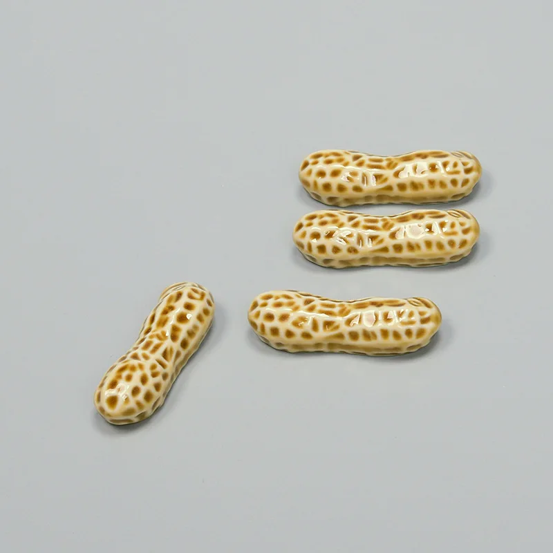 

8 PCS Chopsticks Holder Ceramic Peanut Cute Japanese Style
