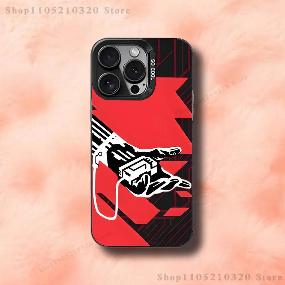 Фото Чехол для телефона Game A-Atomic H-Heart для iPhone 17,16,15,14,13,12,11,Pro,Max,Plus,E,Air,Mini Black, чехол из ТПУ №5