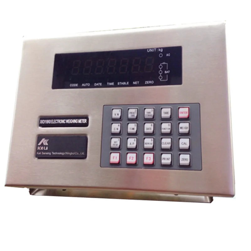 

Hign End Stainless Steel Keli XK3118K8 Weighing Indicator for Truck Scale