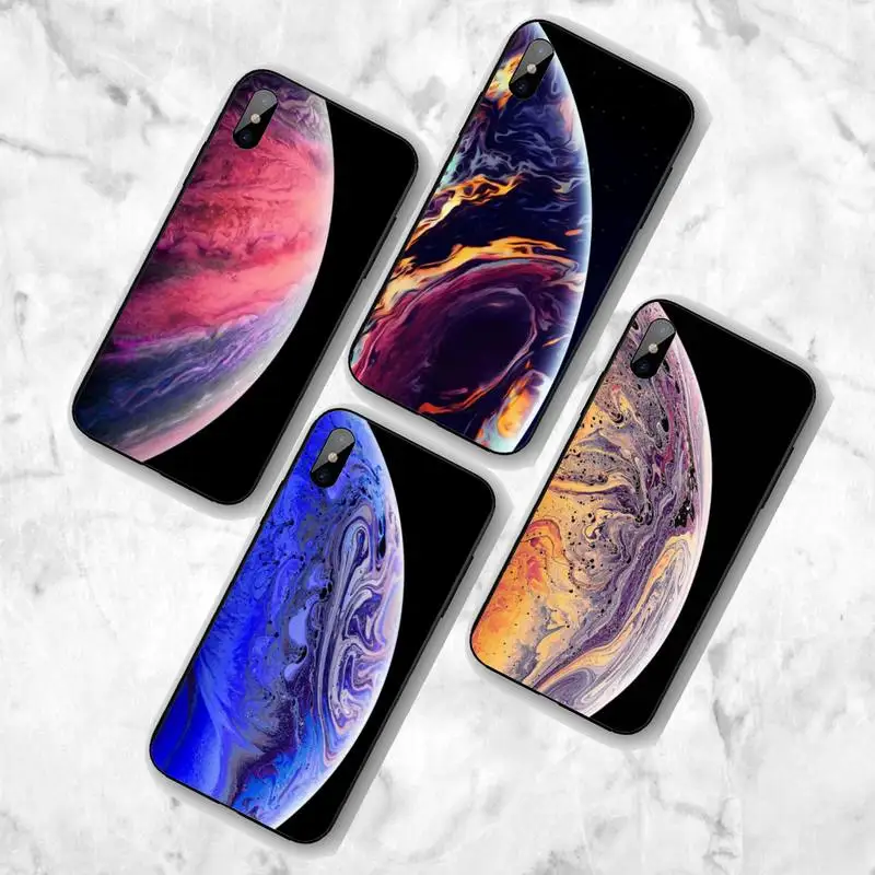 

YNDFCNBYNDFCNB Color Art Planet Phone Case For Huawei G7 G8 P7 P8 P9 P10 P20 P30 Lite Mini Pro P Smart Plus Cove Fundas