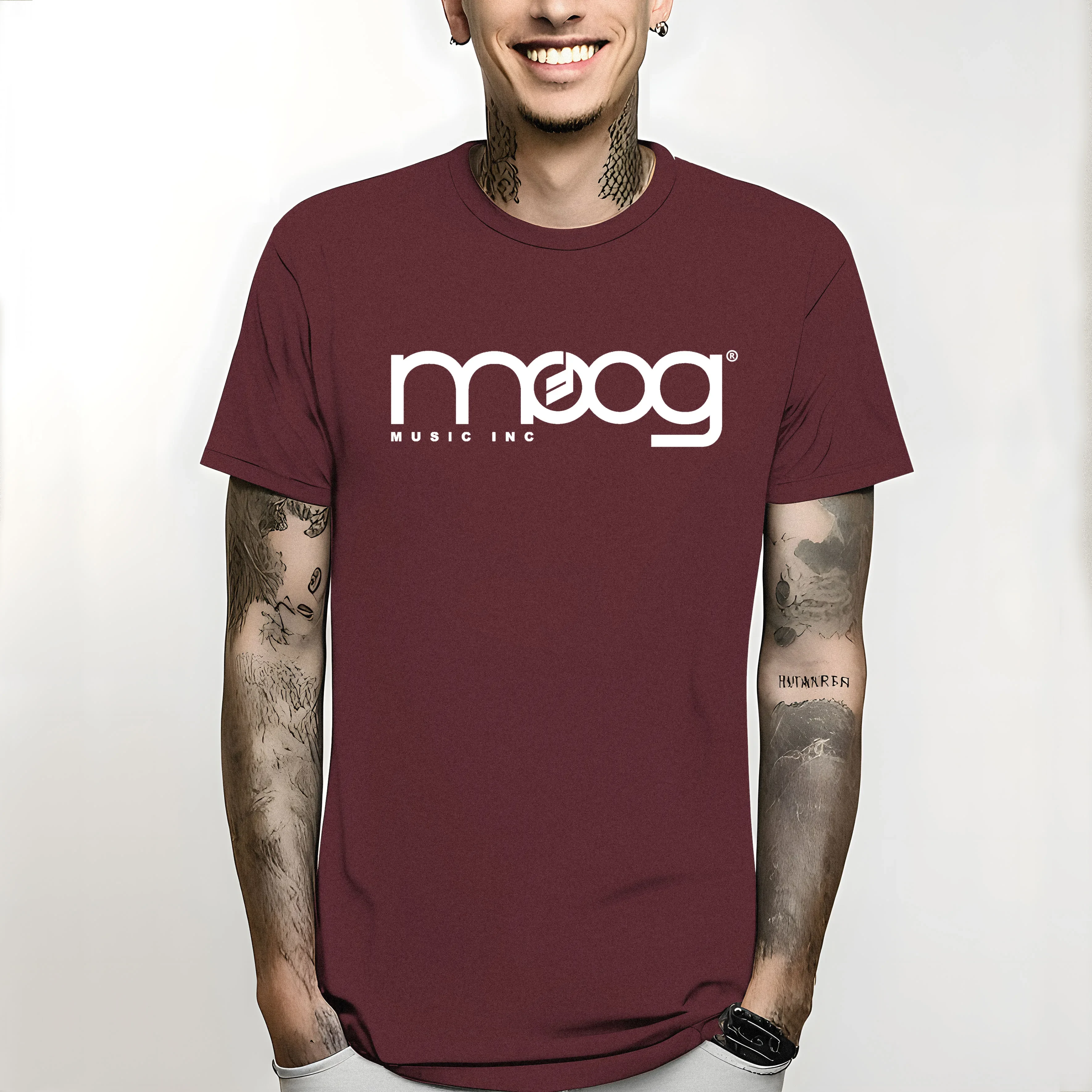 Футболка в стиле TeesFashion Мужская Классическая футболка из 100% хлопка новинка 2024 Moog