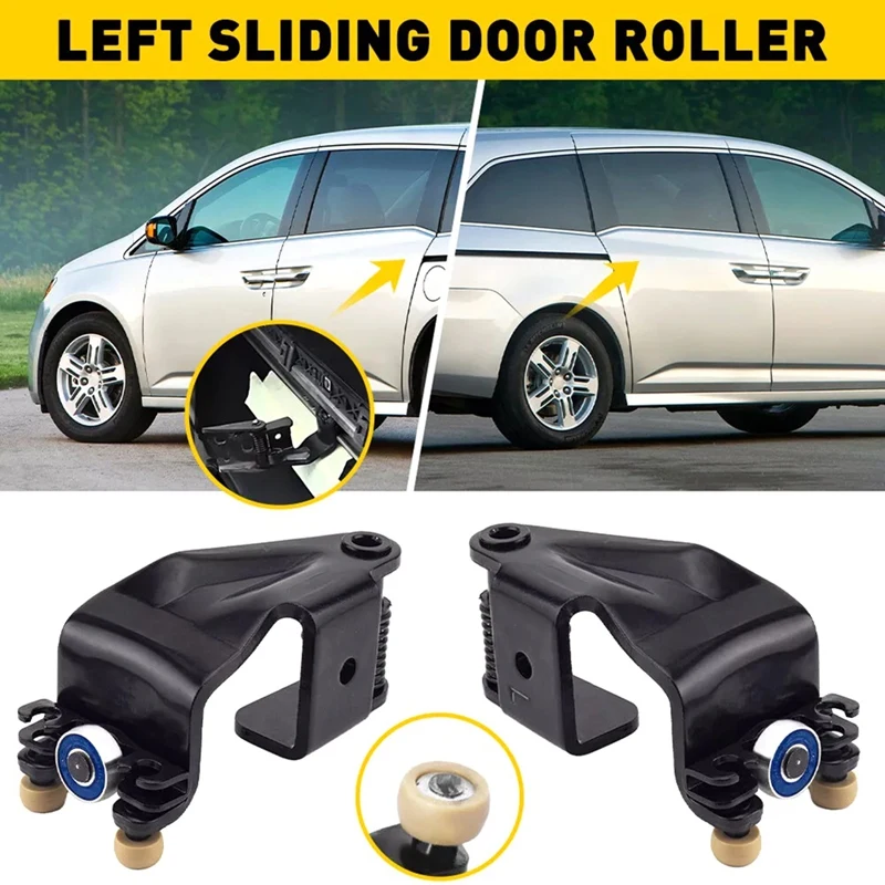 72561-SHJ-A21 72521-SHJ-A21 1 пара ролика раздвижной двери автомобиля для Honda Odyssey 2005-2010
