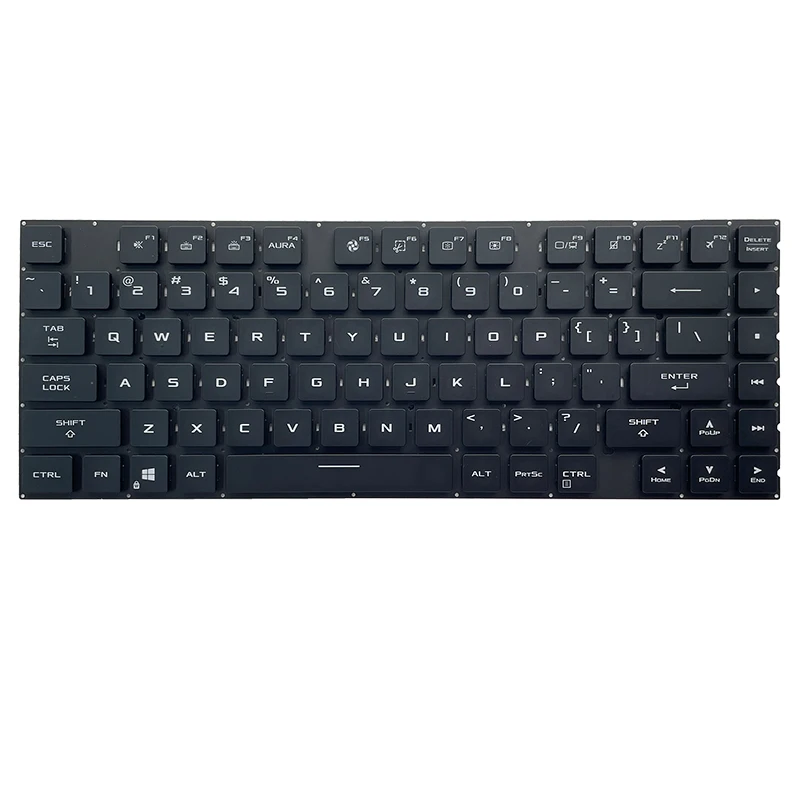 Клавиатура для ноутбука с RGB-подсветкой для Asus ROG Strix SCAR G533 G533Z G533ZS G533ZM G533ZX G533Q G533QS G533QM G533QR SN5012B (art.: 3920d9fa9ee71) - 3920d9fa9ee71