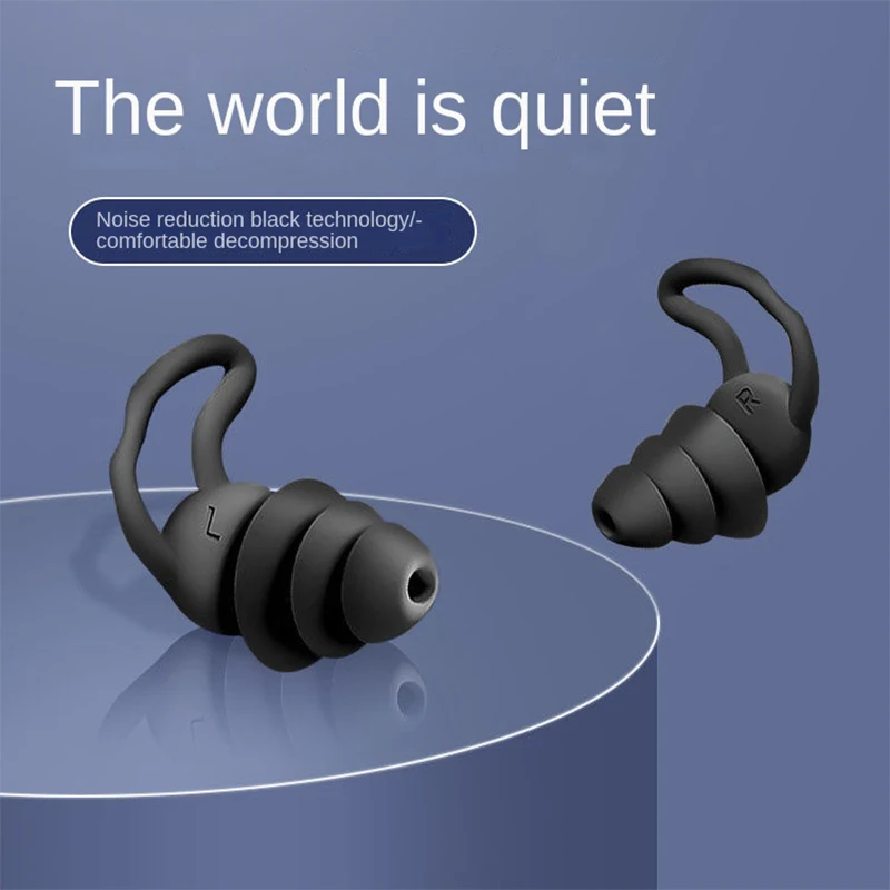 

Noise Cancelling Ear Plugs - Block Out Distractions and Find Peace Amidst Noisy Environments - Reusable, Washable, and Durable
