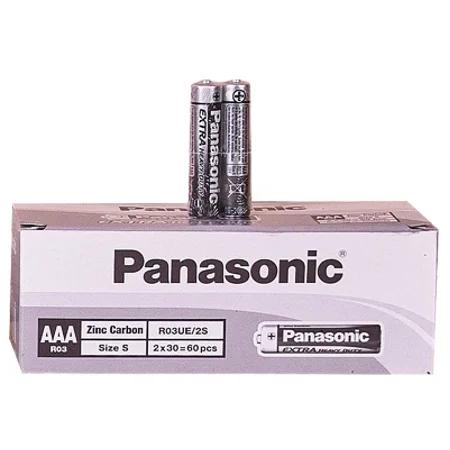 

Panasonic тонкая батарея AAA 60долл упаковка