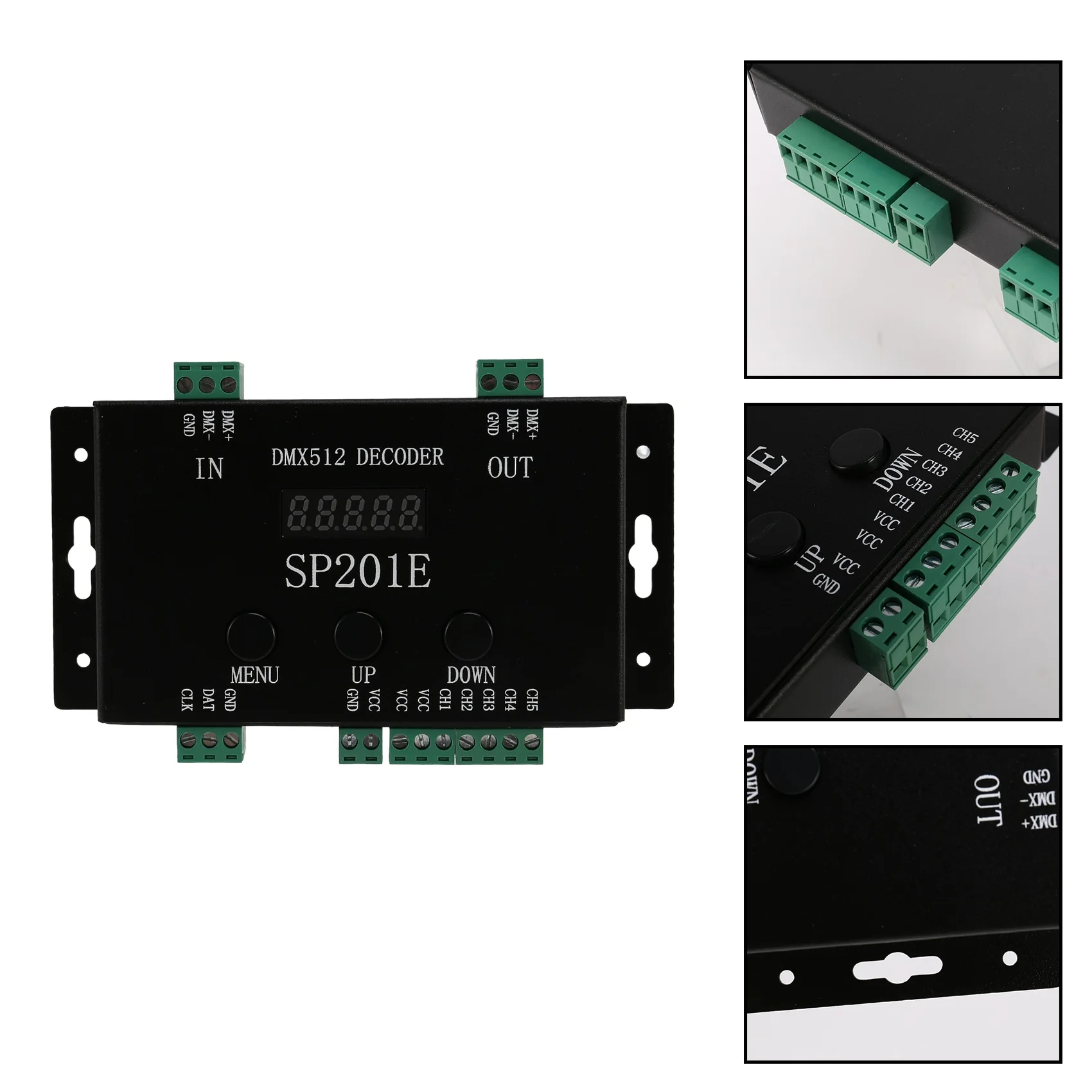 Декодер контроллера DMX-SPI SP201E DMX512 WS2812B WS2811