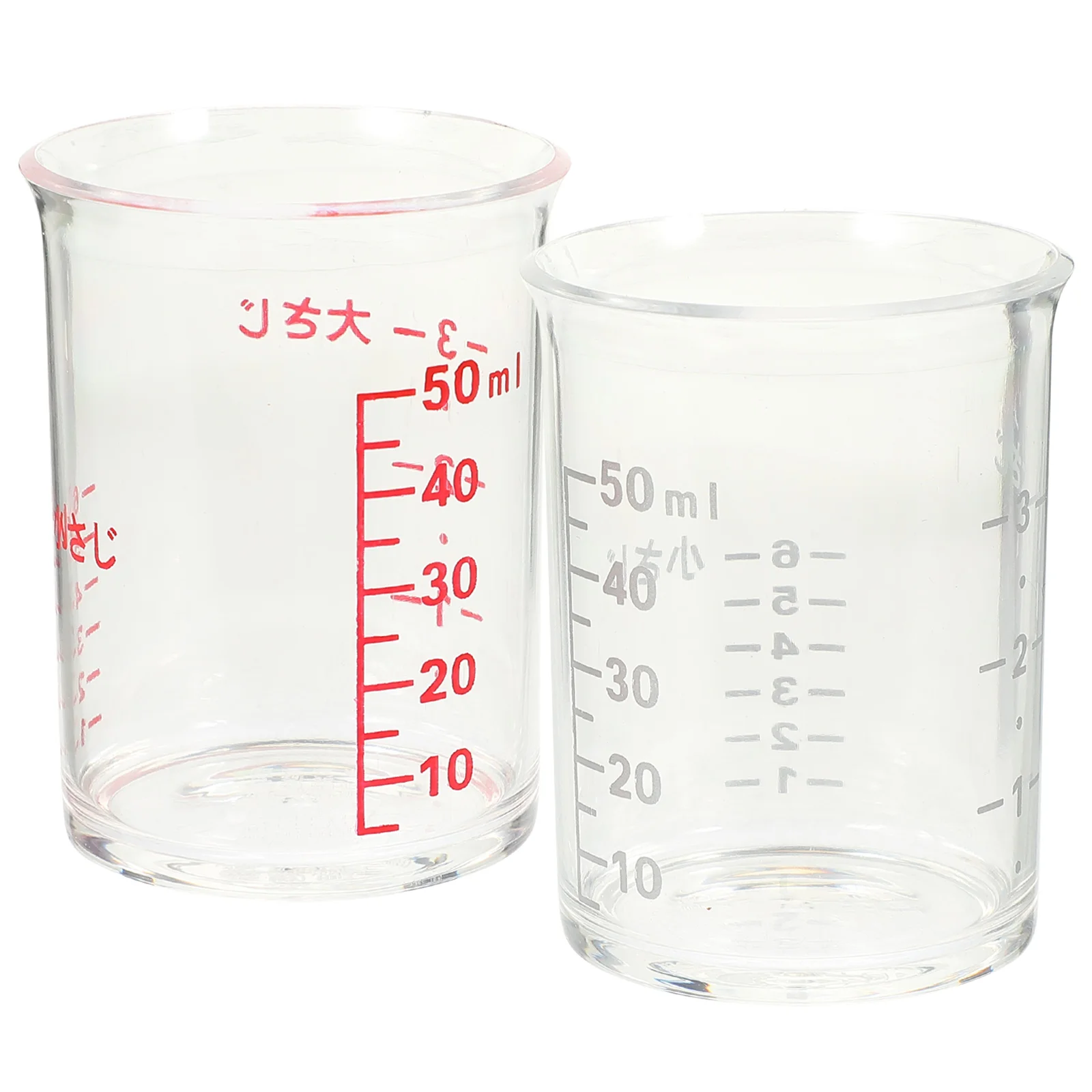 

Measuring Cup Cupsclear Bar Graduated Jigger Liquid Pitcher Rice Baking Measurement Measure Kitchenjug Epoxyglasses Drinking