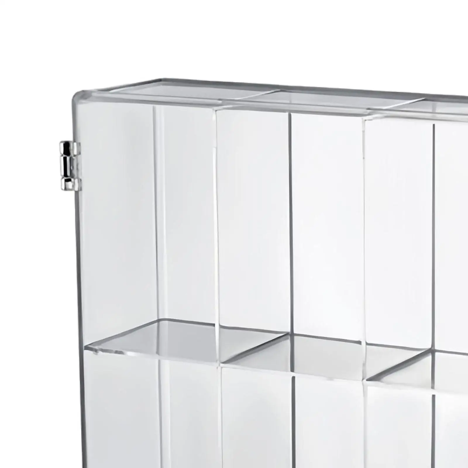 6-сетчатая акриловая витрина прозрачная для коллекционных моделей каменной