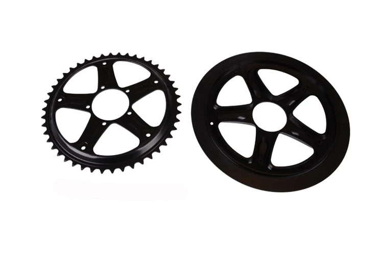 Сменная Звездочка для цепи колеса велосипеда Bafang BBS01 BBS02 44T 46T 48T 52T зубцы двигателя