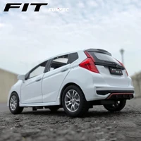 new 132 diecast honda fit simulation alloy model car miniature scale metal vehicles birthday gifts for children collect boy toy