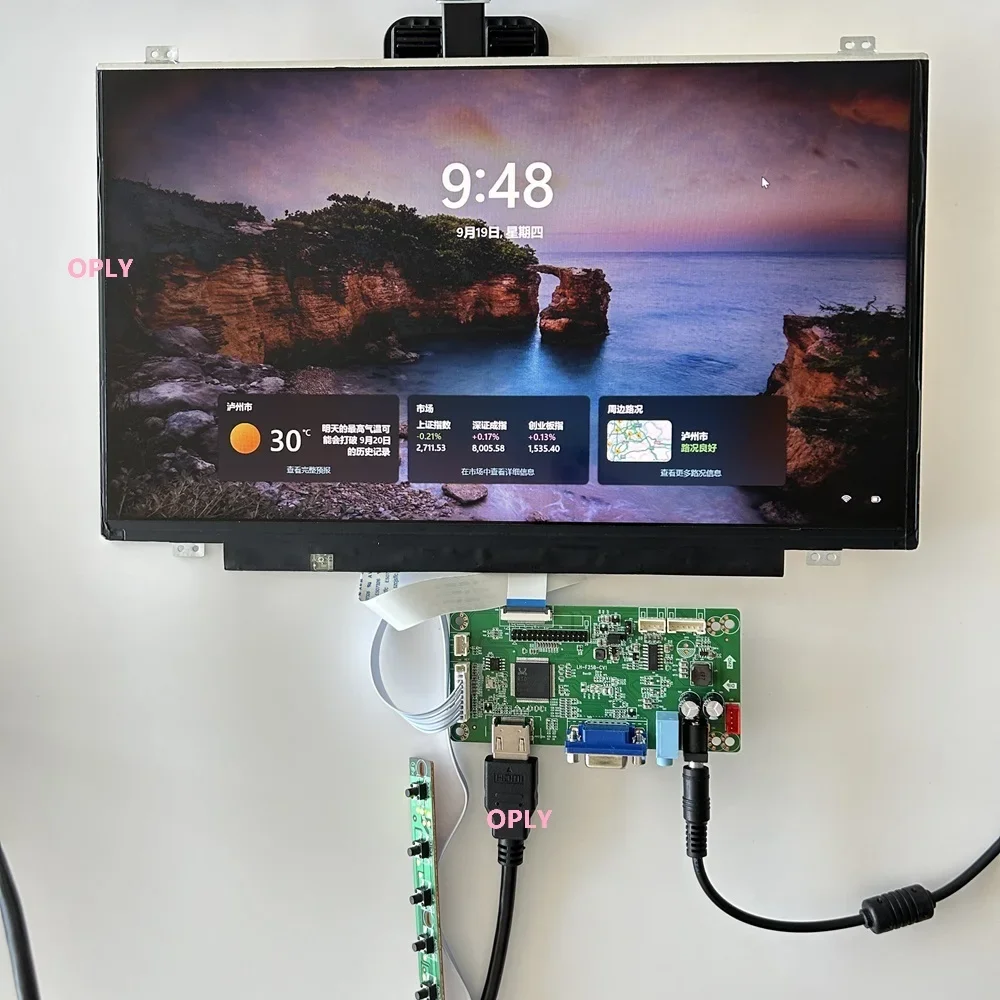 Плата контроллера EDP HDMI-совместима с VGA для Φ/TPS3 LP156WH3-TPSH LP156WH3-TPS1/TPT2 1366X768 15 6"
