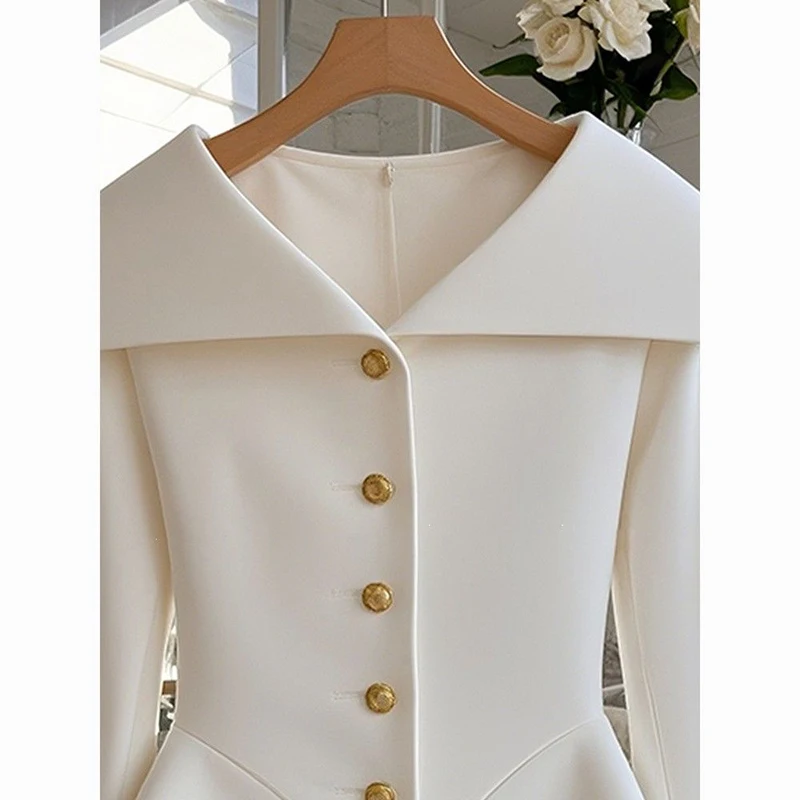 Уникальная красивая белая куртка 2025 женская верхняя одежда модная тонкая милая