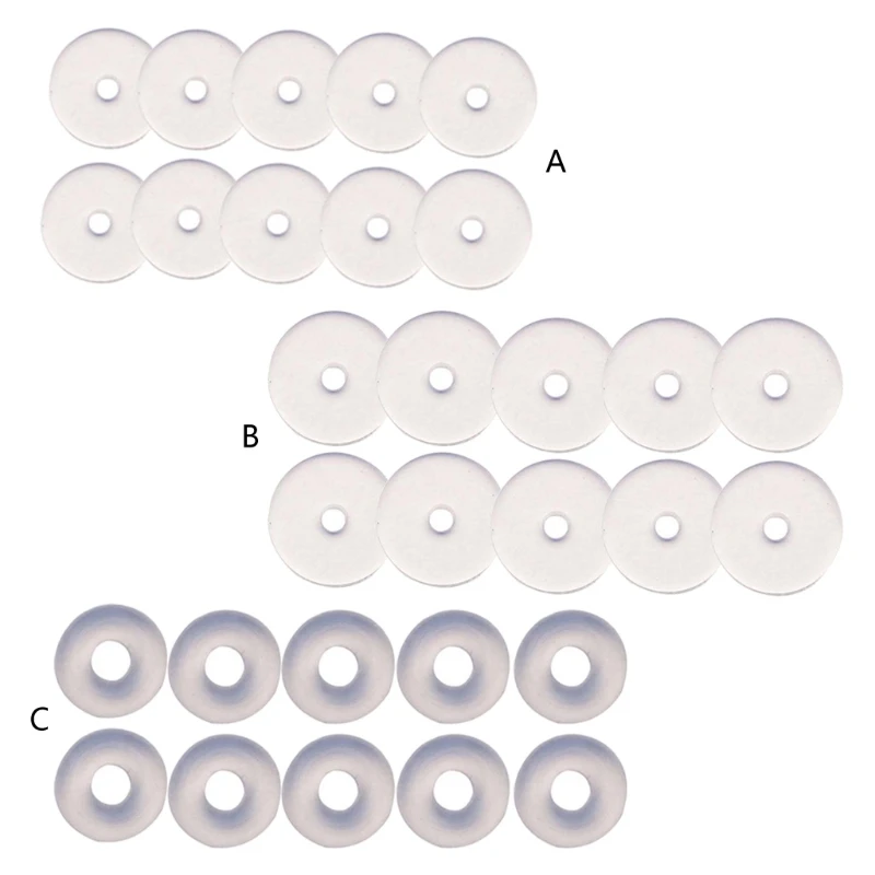 Пирсинг лечебные силиконовые диски гибкие защита от гиперплазии блюдце