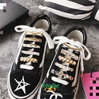 Металлическая бирка для обуви, украшение для обуви, жемчужная пряжка для женщин, украшение для кроссовок, золото обувь с цепью, застежка, подарок лучшим друзьям