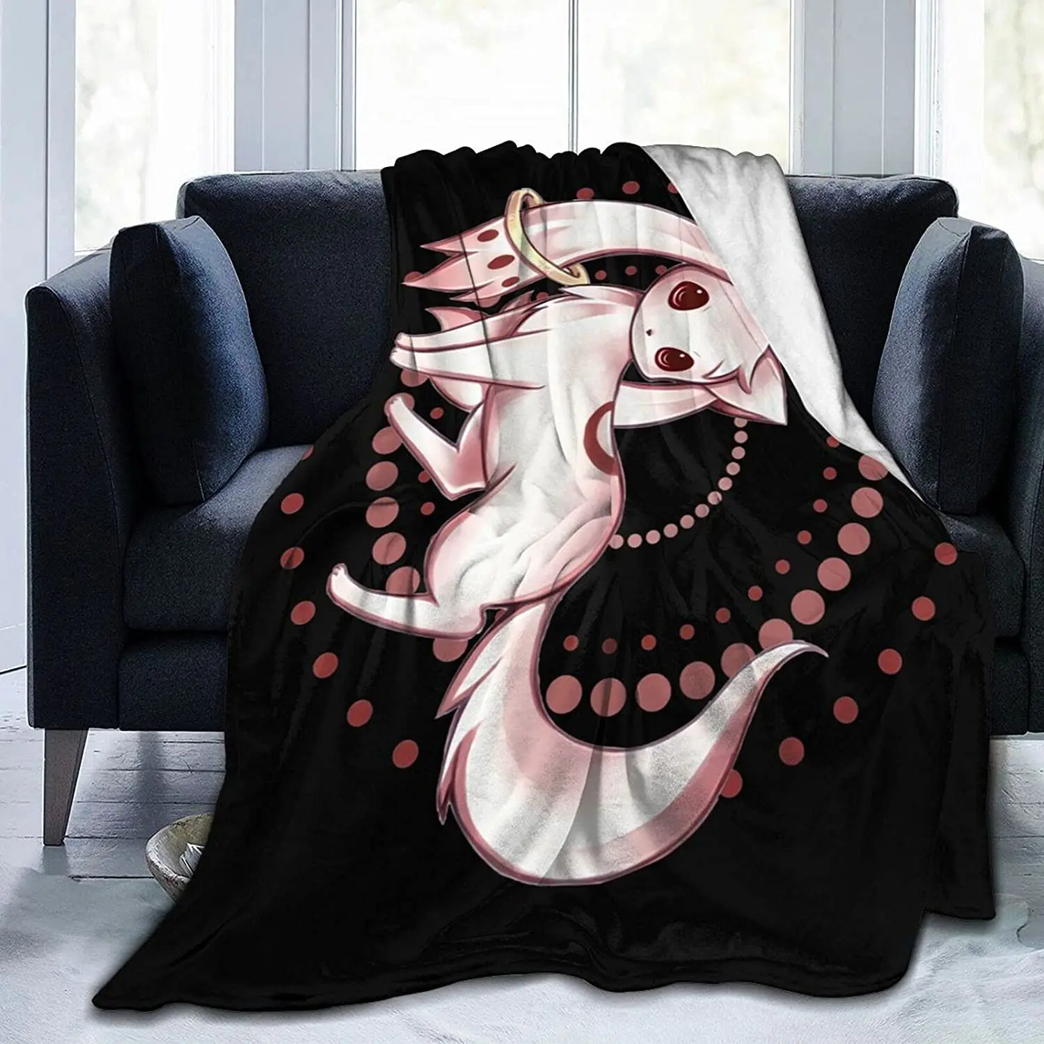 

Kyubey Fluffy Soft and Comfortable Blanket, Anime Warm Embrace of Sympathy
