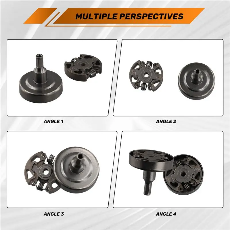Фото Комплект барабана сцепления A76I для триммеров Stihl FS38, FS40, FS45, FS46, FS50, FS55, FS56, FS70, запчасти для кусторезов и г №3