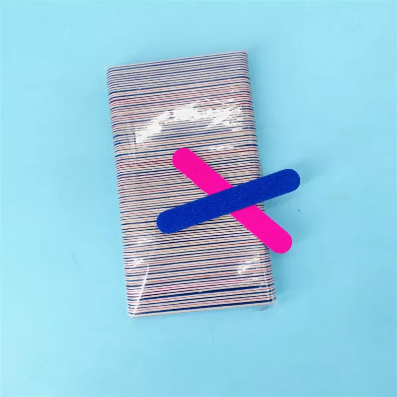 

Professional Nail Files/Sandpaper Buffers Slim Crescent Grit 180/240 Tools Disposable Cuticle Remover Callus Polish Pack