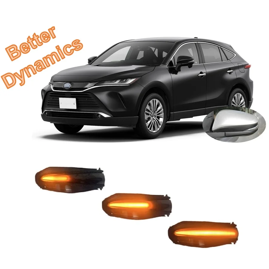 Для Toyota Harrier III XU60 AVU65 ZSU6 # 2013-2019 IV XU80 2020 2021 Последовательный индикатор Динамический