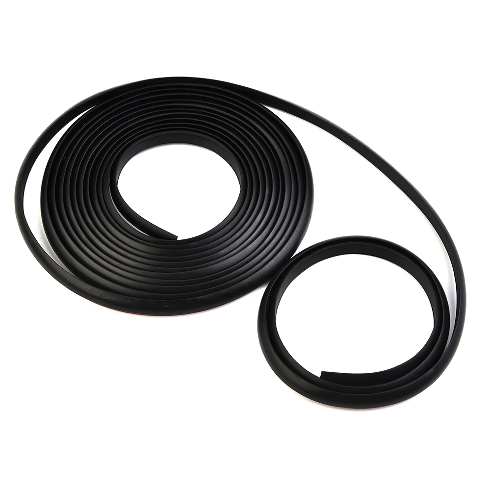 

5M Car Sealing Strip Car Dashboard Windshield Inclined T-Shaped Weatherproof Auto Seal Weatherstrip Edge Trim Rubber Universal
