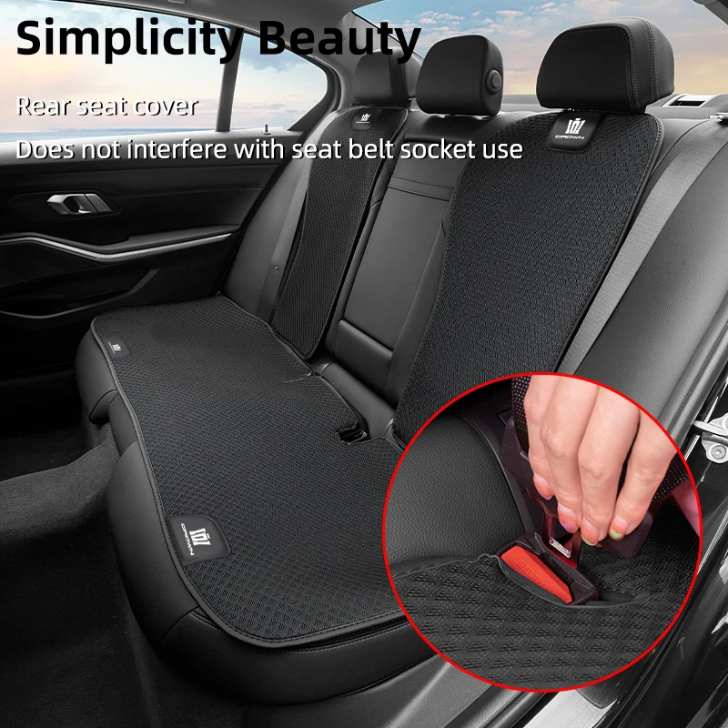 Car Ice Silk Seat Cover Front Rear Cushion Protective Pad For Toyota Crown JZS171 JZS171W JZX175 JZX171 GRS180 181 182 183