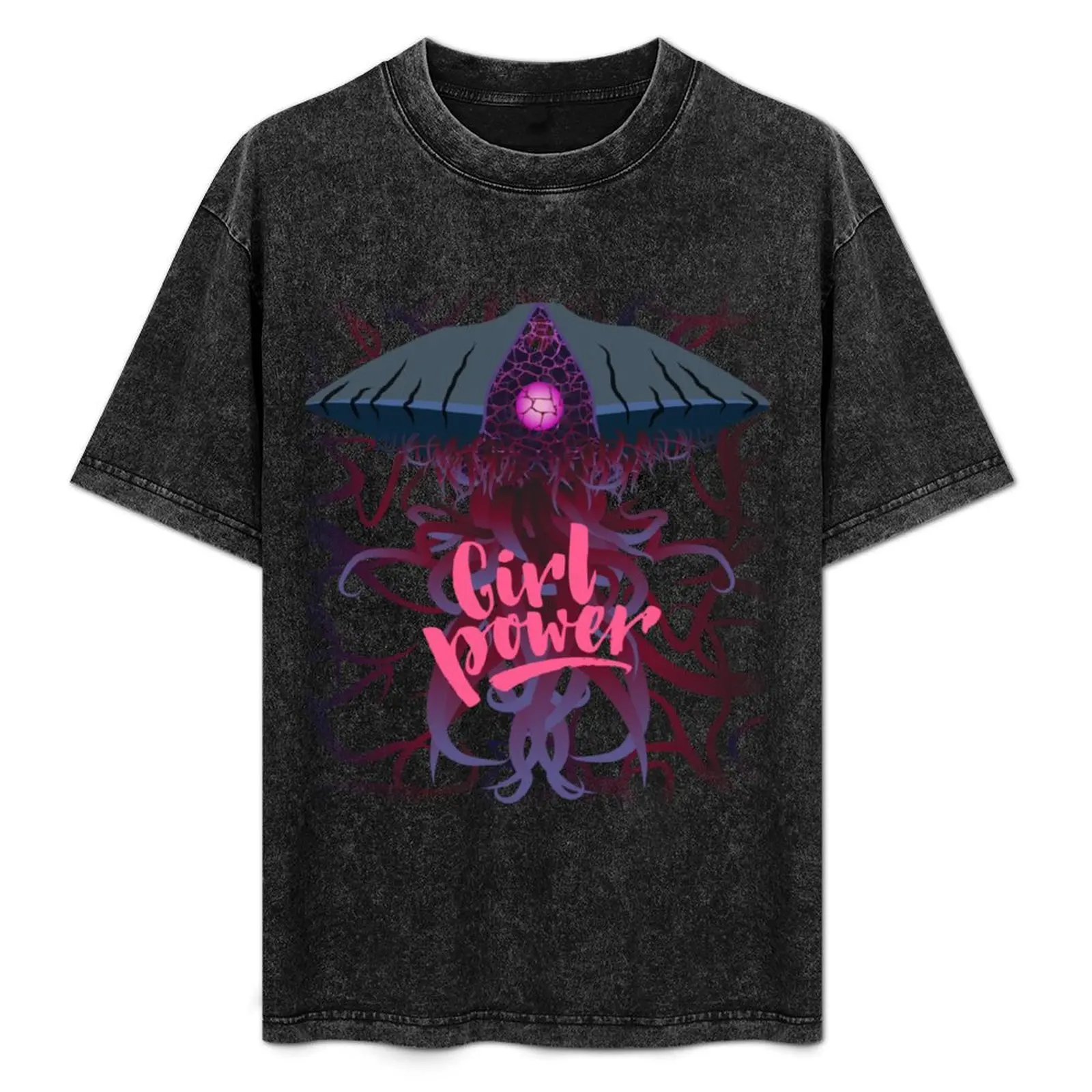 Фото Футболка Emrakul Girl Power, рабочая рубашка с короткими рукавами №1